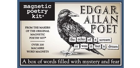 Magnetic Poetry - Edgar Allan Poe Poet Kit $11.95